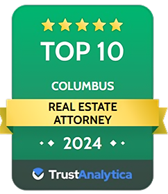 5 stars | Top 10 Columbus | Real Estate Attorney | 2024 | TrustAnalytica