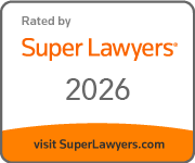 Rated by Super Lawyers 2026 | visit SuperLawyers.com